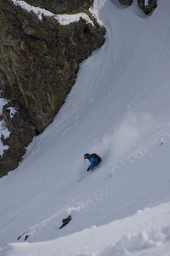 freeride La Grave - Didi premières traces