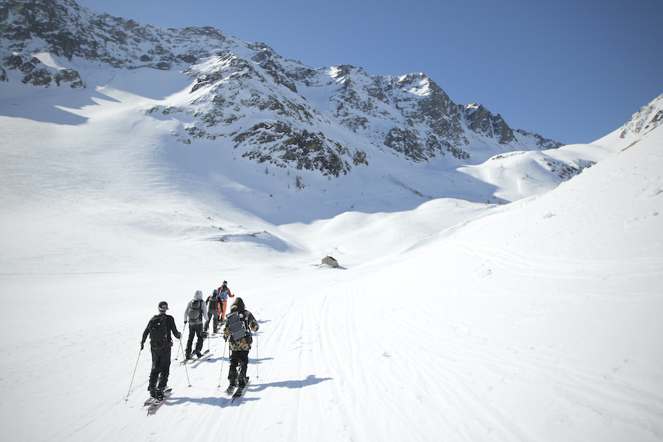  Split-board à la journée dans le parc national des Ecrins en partant du col du Lautaret